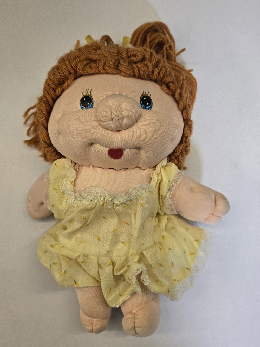Vintage 1979 Dan Dee Piggy Wiggies Cloth Doll - Good Condition 16" Soft Body